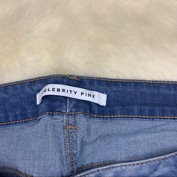 Celebrity Pink Plus Denim Bermuda Shorts sz 20 - Picture 5 of 7